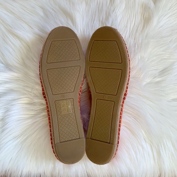 Tory Burch Red Canyon Suede Sidney Espadrille Flat - Picture 8 of 8